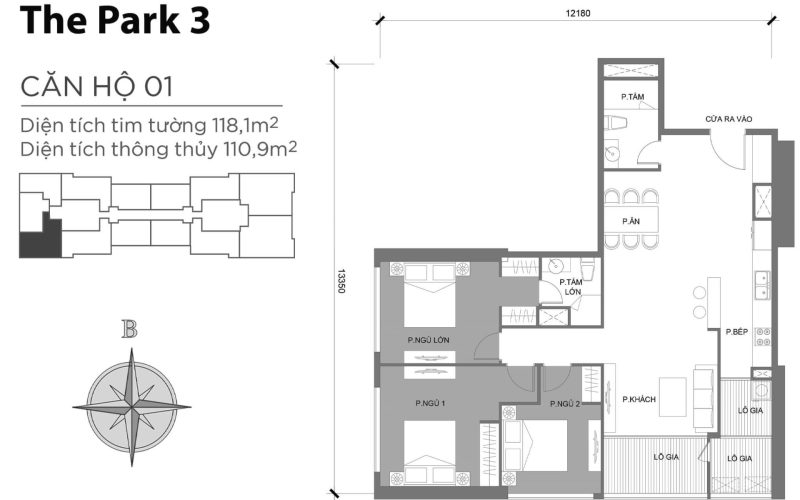 Thông tin Layout P3-01