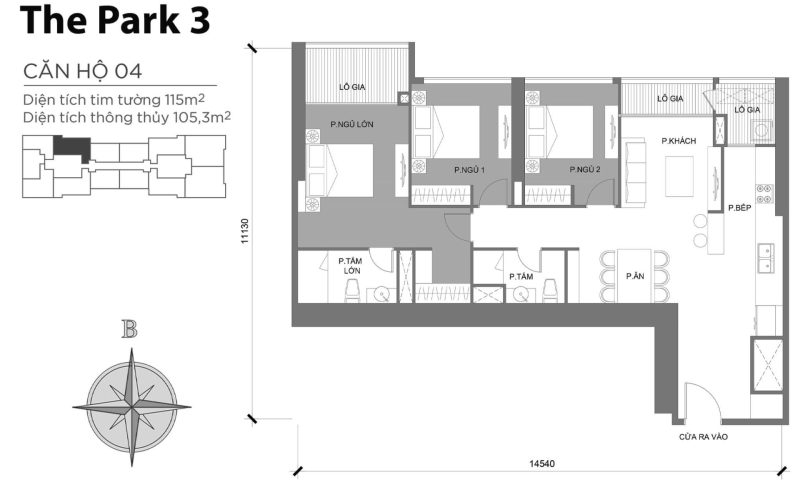 Thông tin Layout P3-04