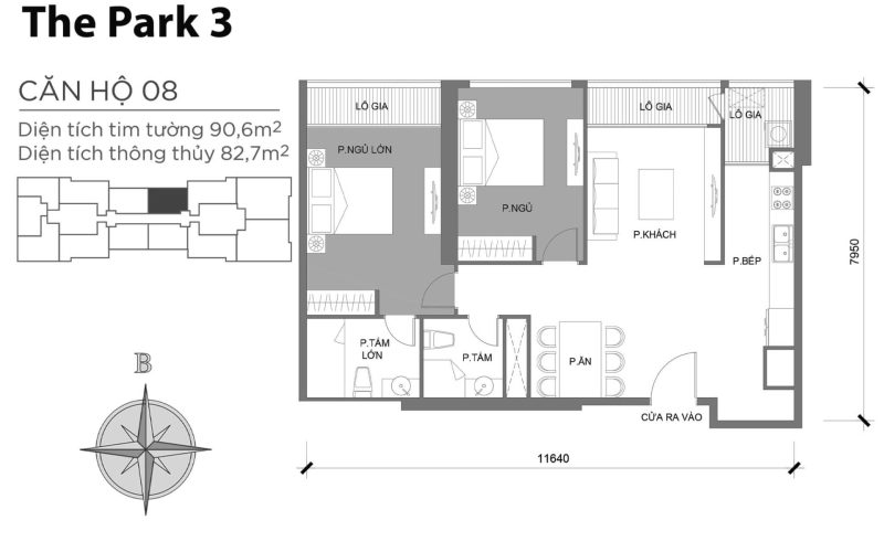 Thông tin Layout P3-08