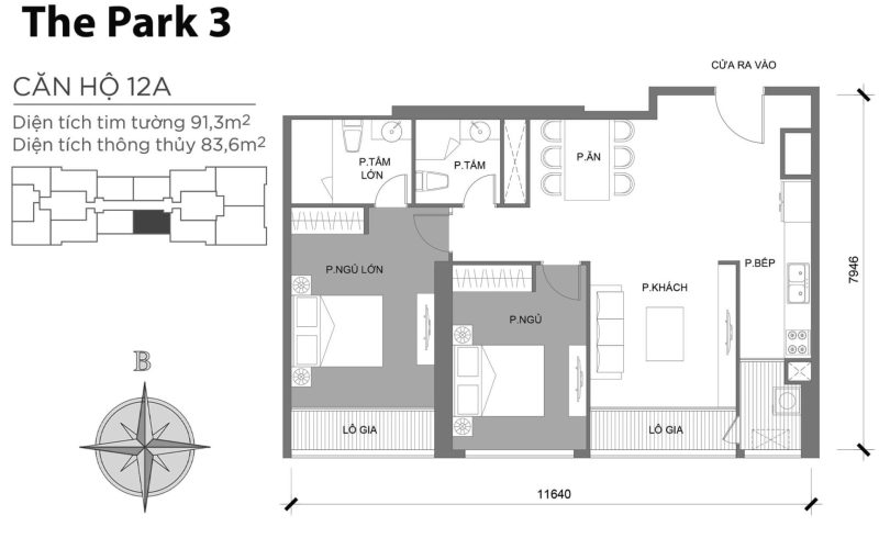 Thông tin Layout P3-12A